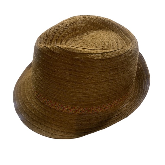 Four Buttons tan fedora hat, NWT - Picture 3 of 6